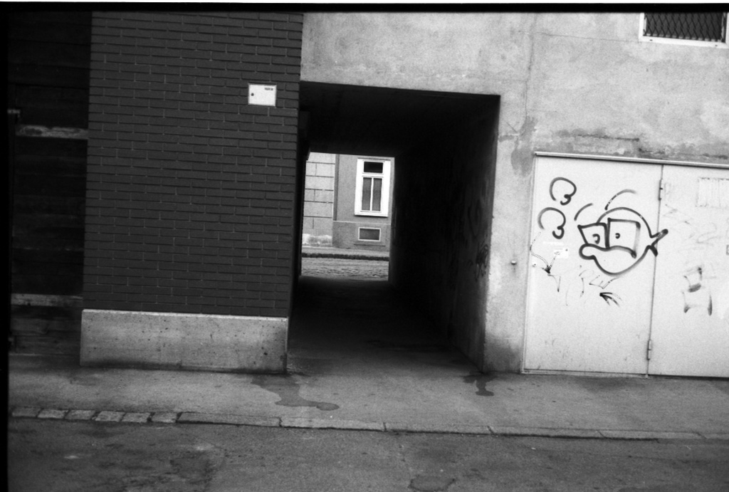 Squared alley in Vienna